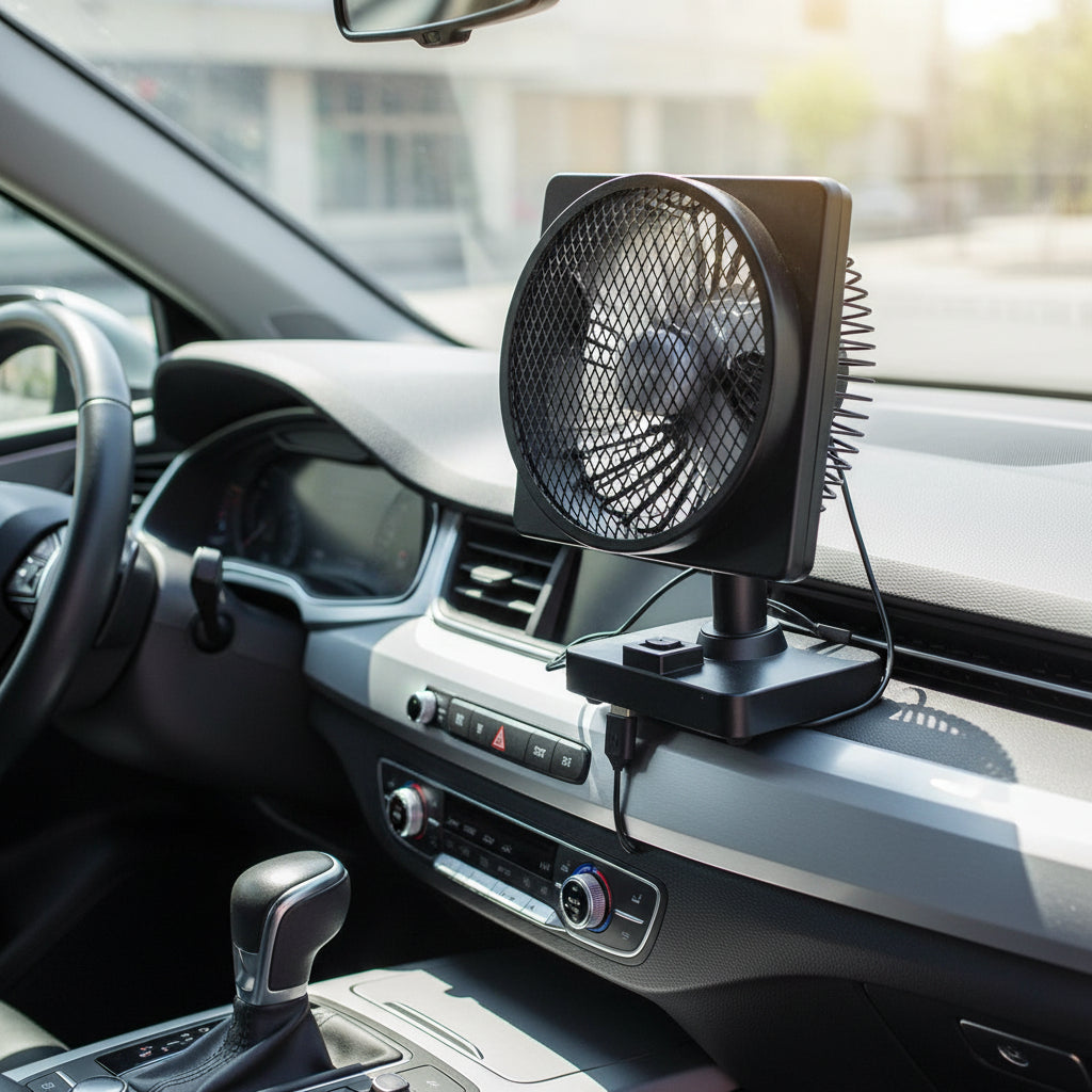 Portable Air Conditioner USB Car Fan