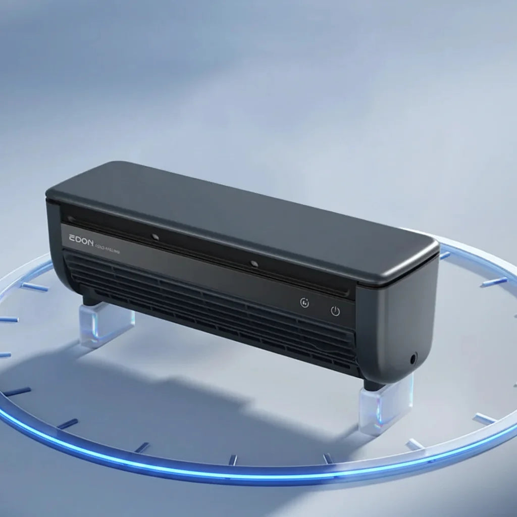 Portable Air Conditioner Wall Mounted Fan Cooling Remote