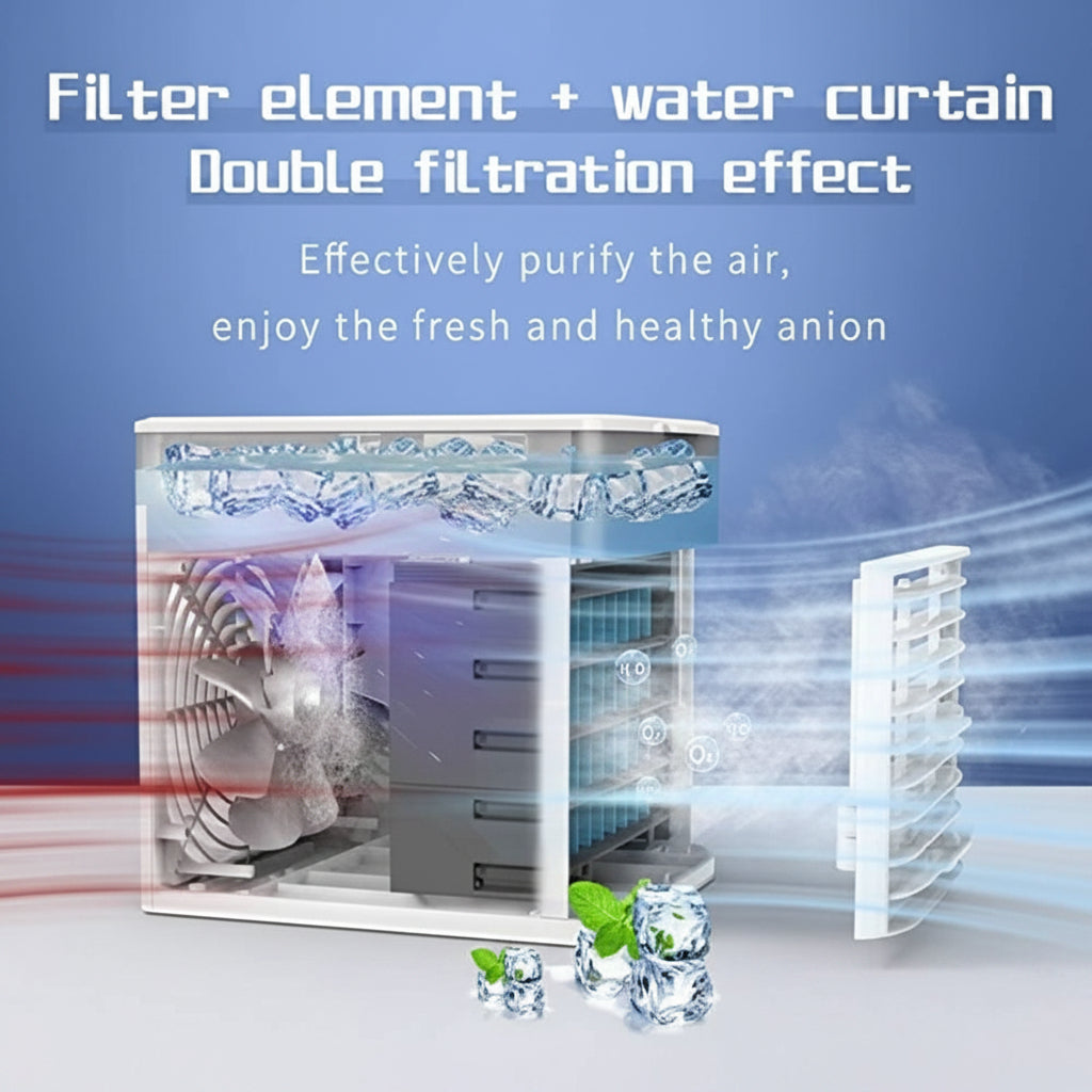 Portable Air Conditioner Water Tank Energy Efficient Unit