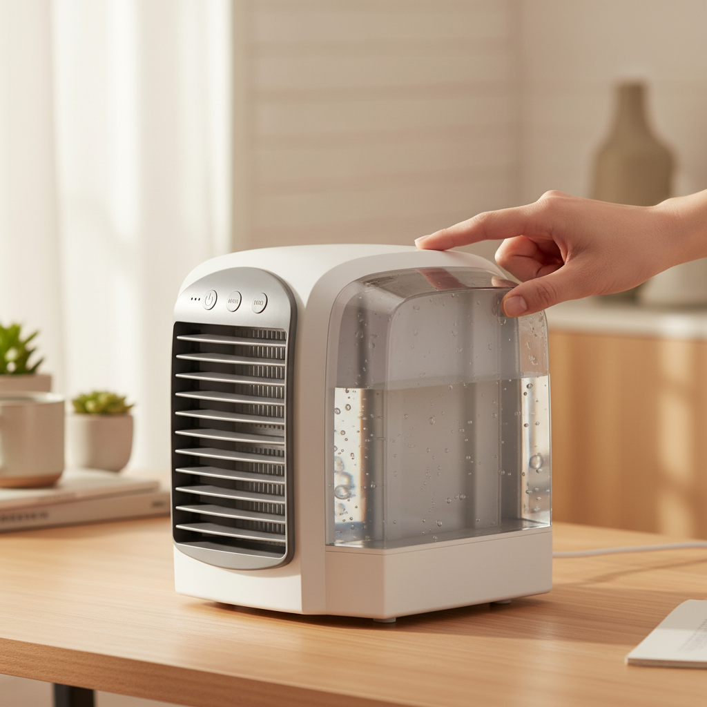 Portable Air Cooler Fan Mini Oscillating