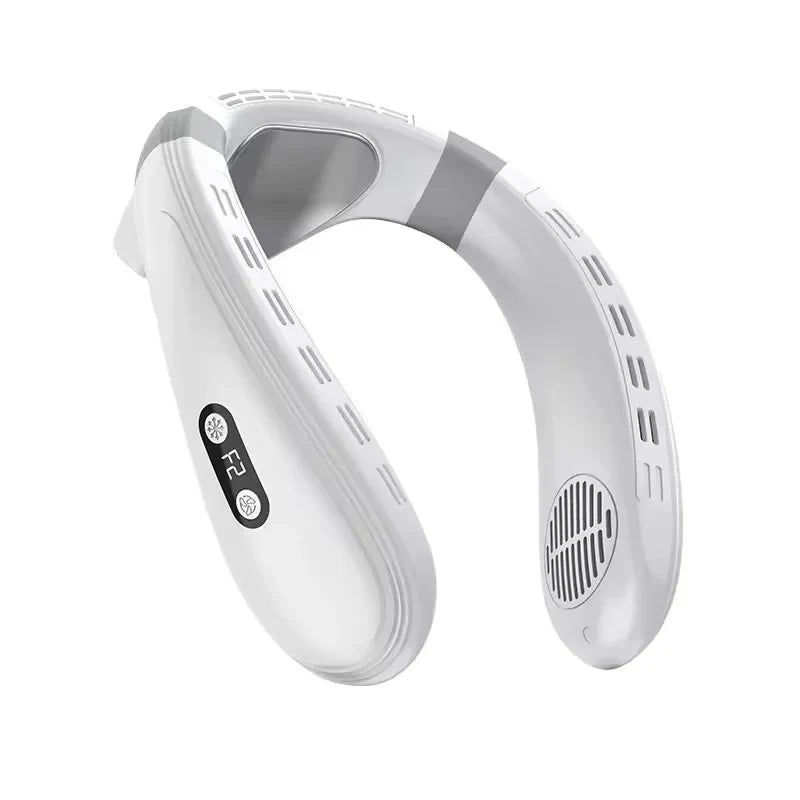 Portable Neck Fan Rechargeable Battery Clip-On Adjustable