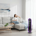 Portable Tower Oscillating Fan Quiet Bladeless Adjustable