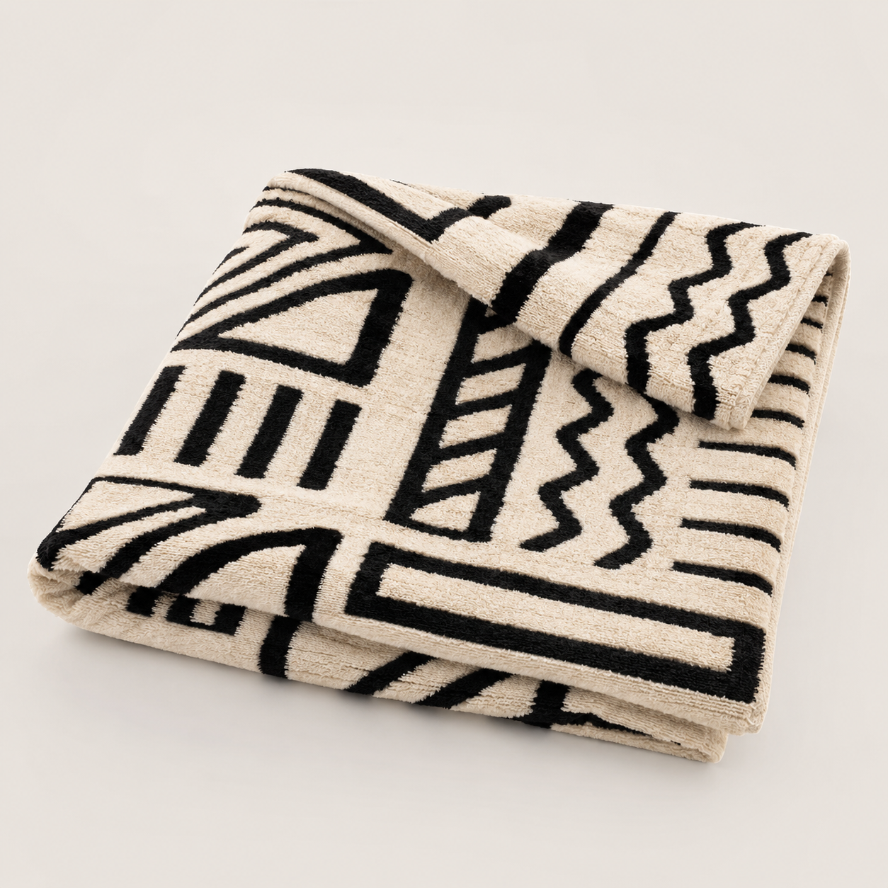 Geometric Woven Sofa Throw