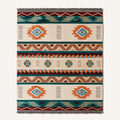 Southwest Geometric Woven Throw