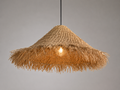 Raffia Fringe Pendant Light