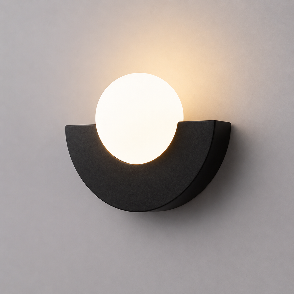 Woven Rattan Wall Sconce