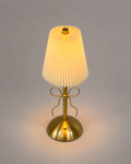 Dome Linen Table Lamp
