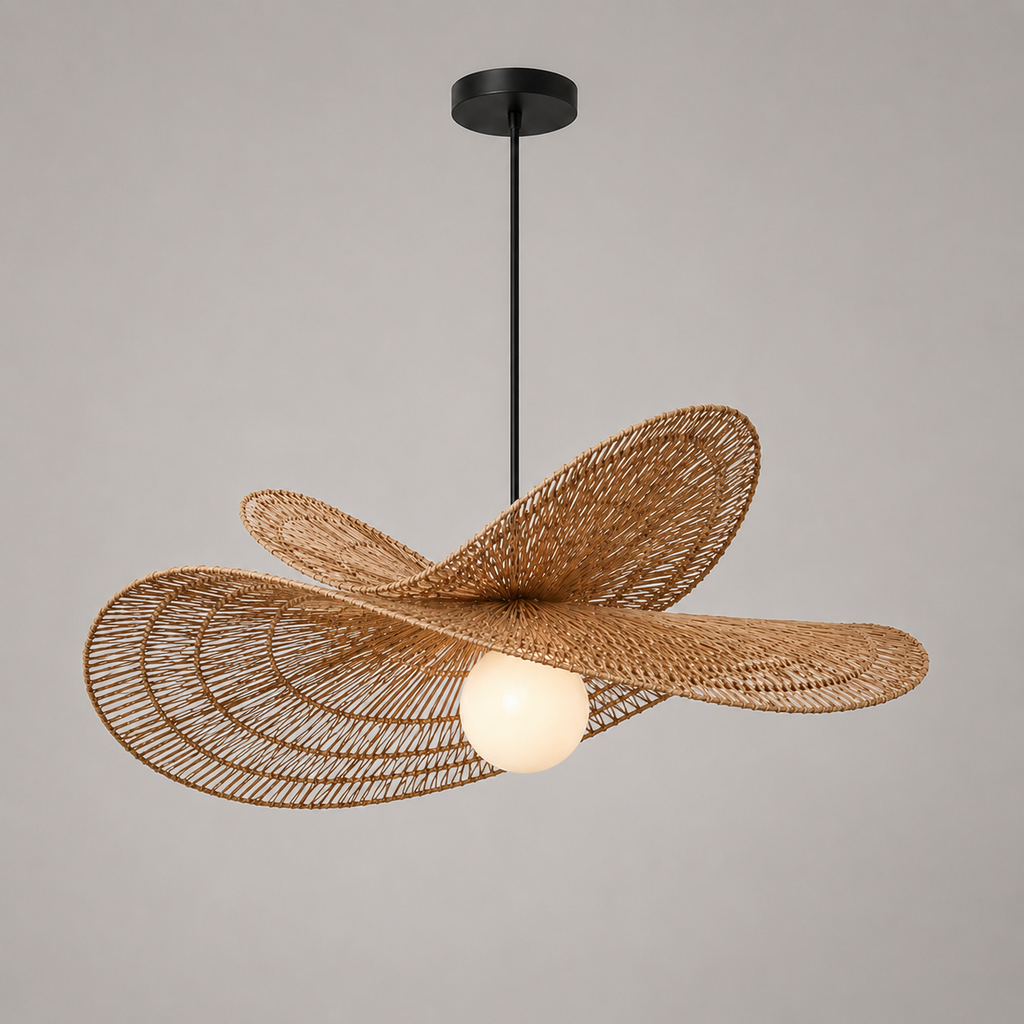 Petal Woven Pendant Light