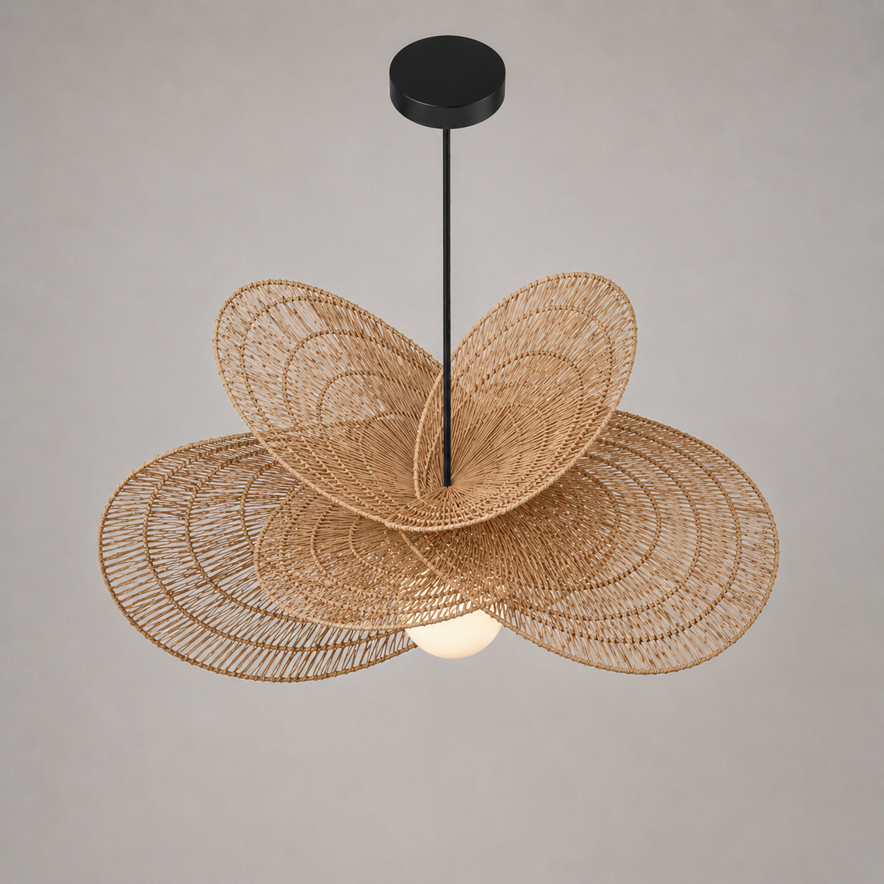 Petal Woven Pendant Light