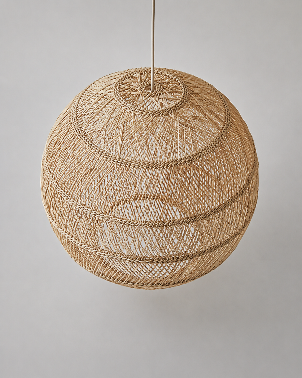 Rattan Globe Pendant Shade