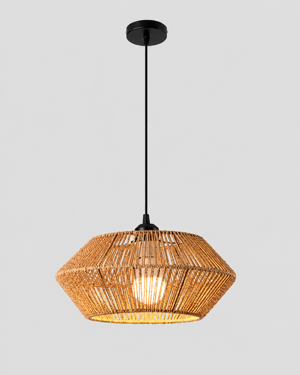 Hemp Rope Pendant Light