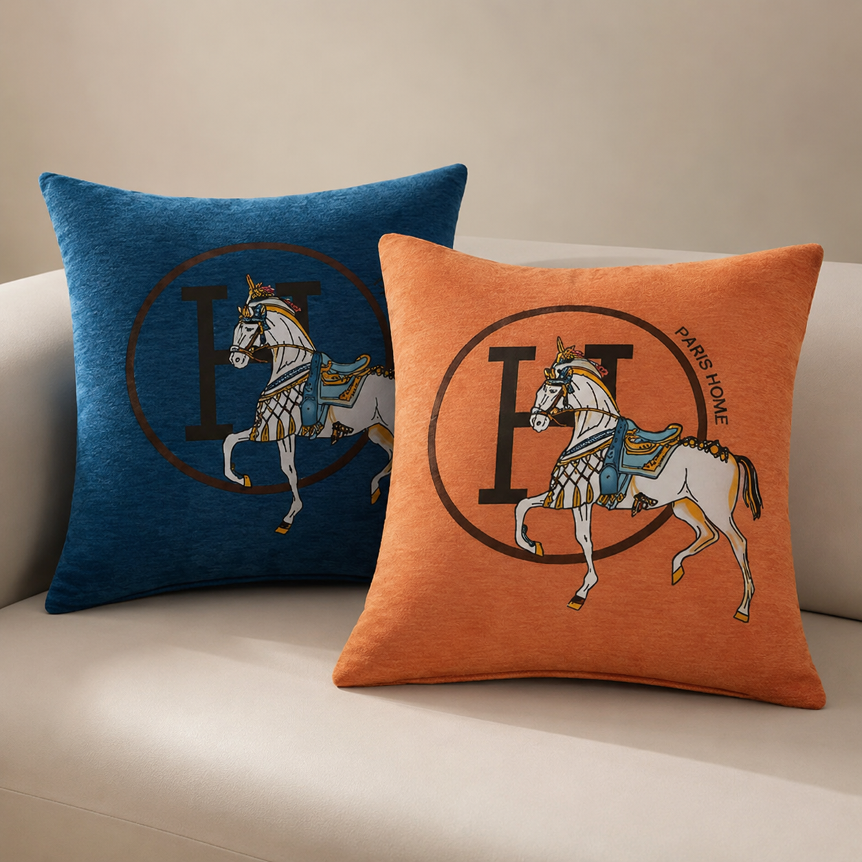 Equestrian Decorative Pillow Covers