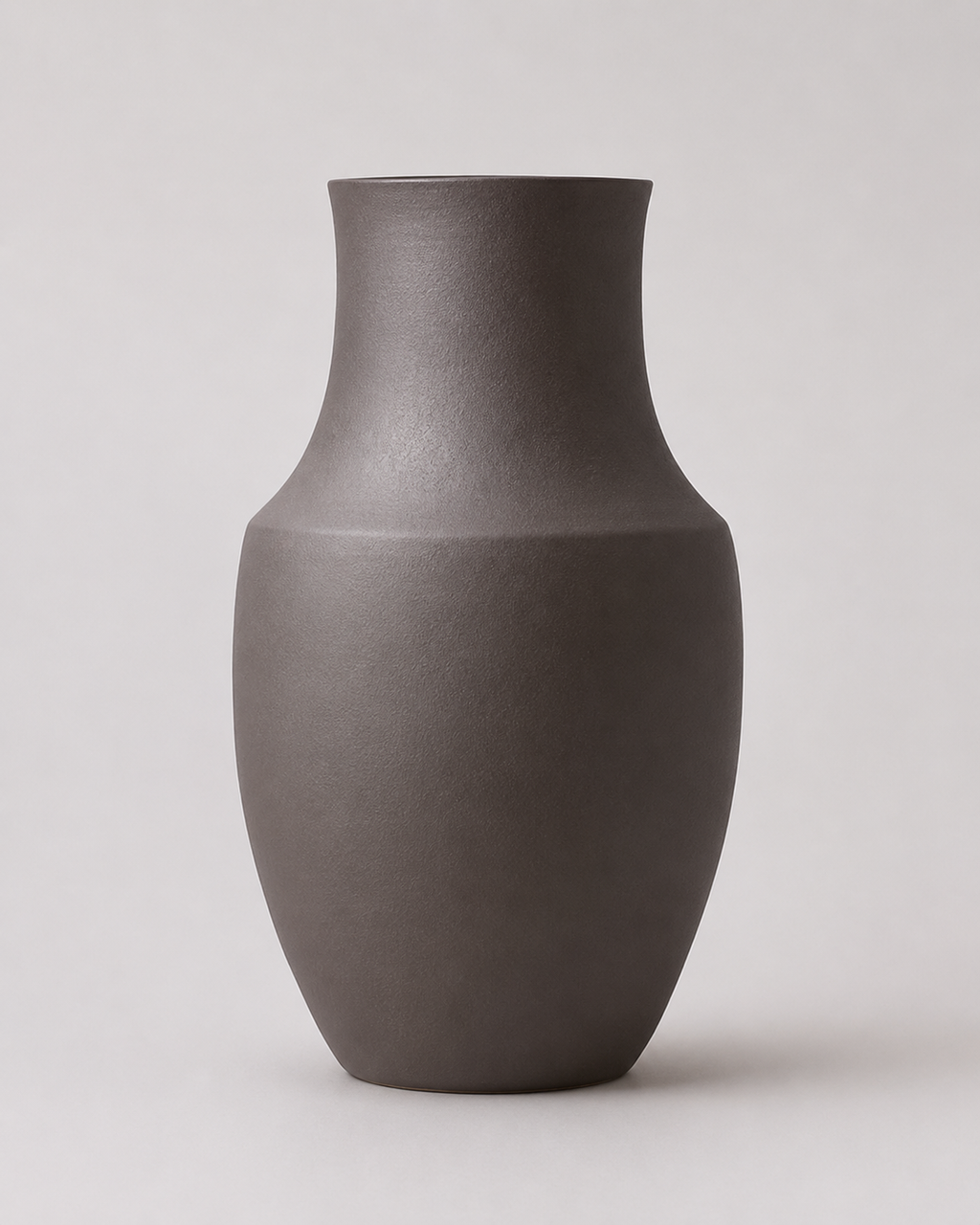Matte Ceramic Decorative Vase - Side