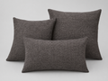 Textured Charcoal Pillow Set