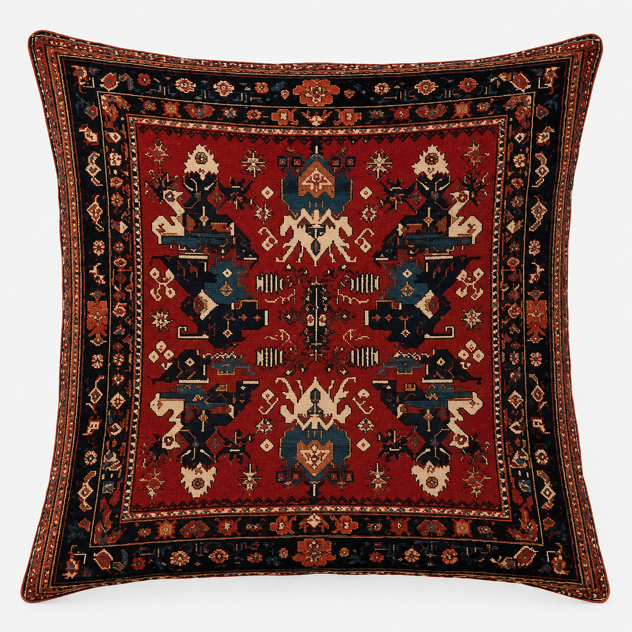 Persian-Inspired Decorative Throw Pillow