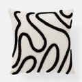 Abstract Tufted Decorative Pillow