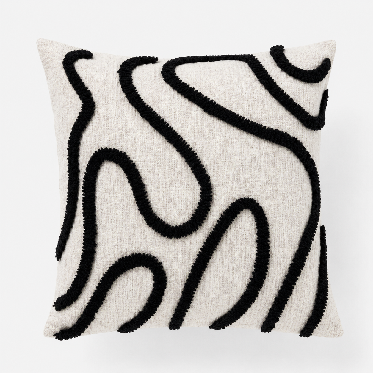 Abstract Tufted Decorative Pillow