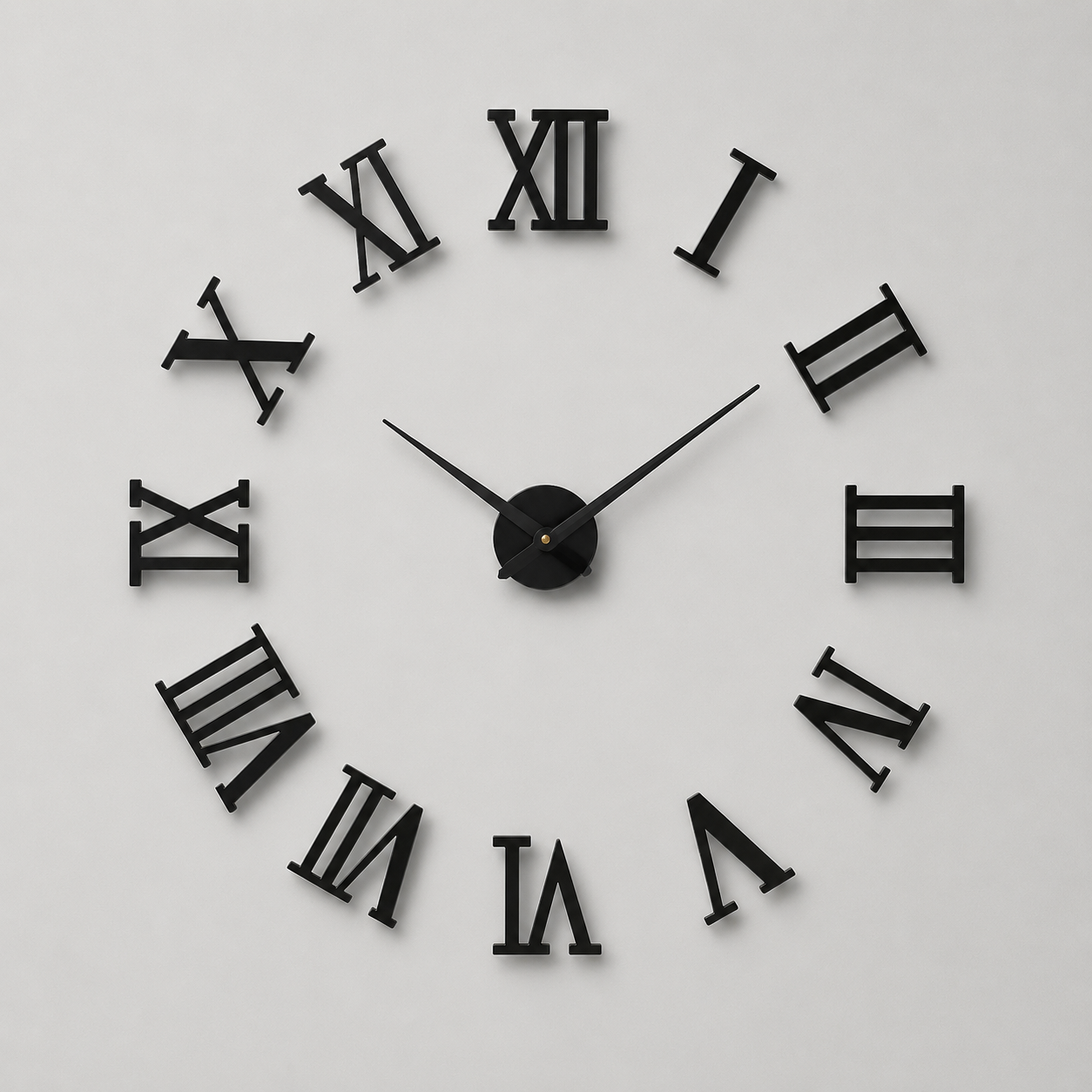 Roman Numeral Wall Clock