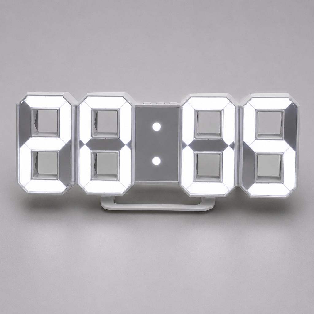 LED Mirror Digital Clock