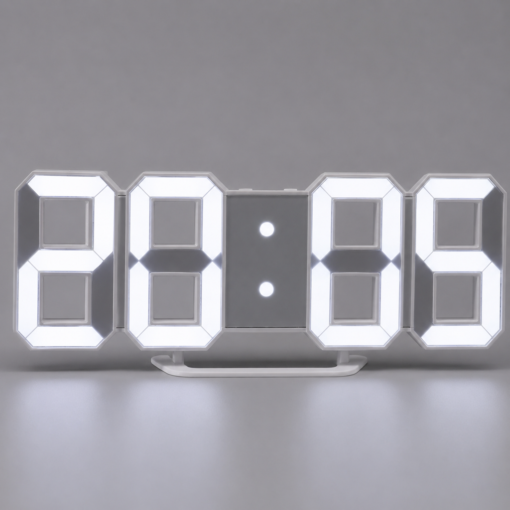 LED Mirror Digital Clock