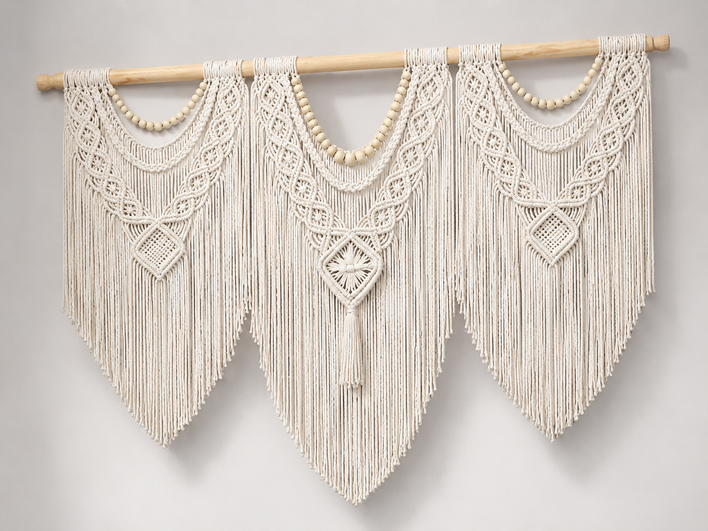 Oversized Macramé Wall Hanging