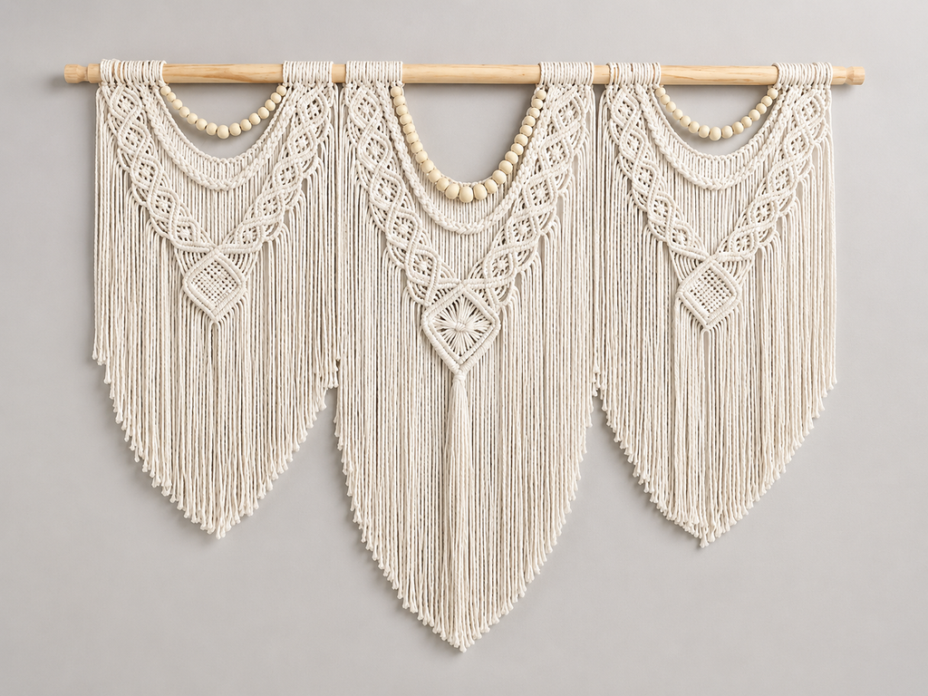 Oversized Macramé Wall Hanging