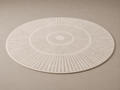 Round Textured Area Rug