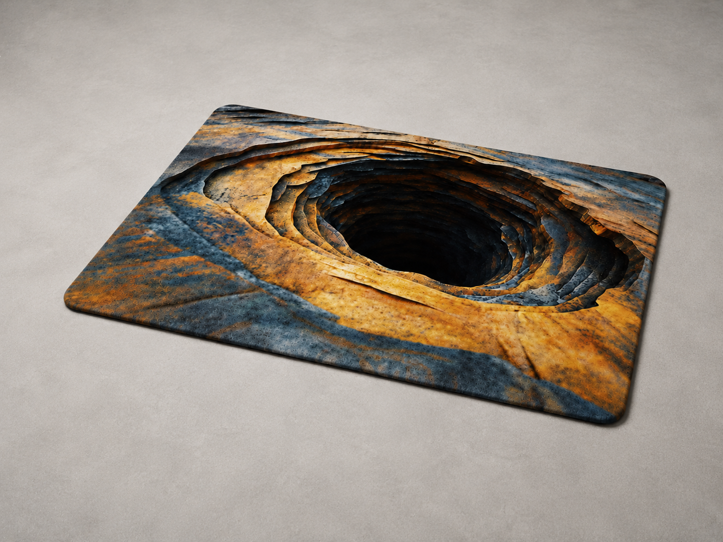 3D Abyss Illusion Rug