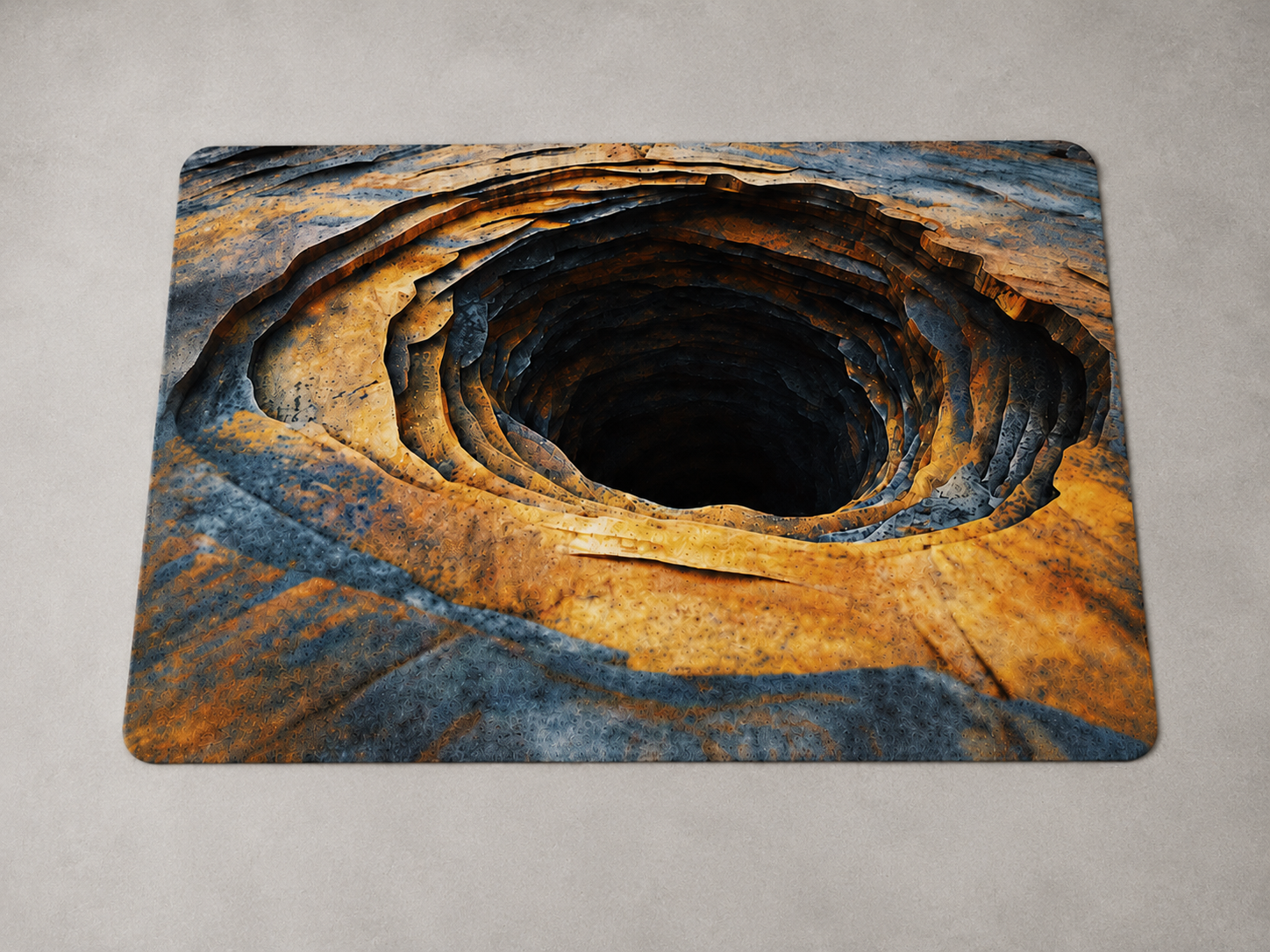3D Abyss Illusion Rug