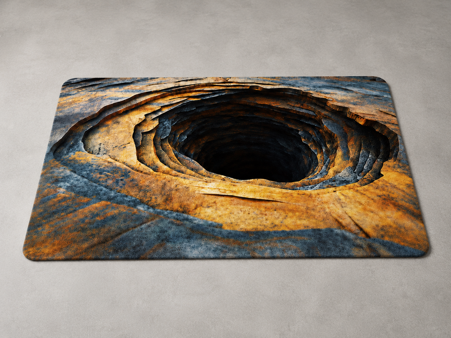 3D Abyss Illusion Rug