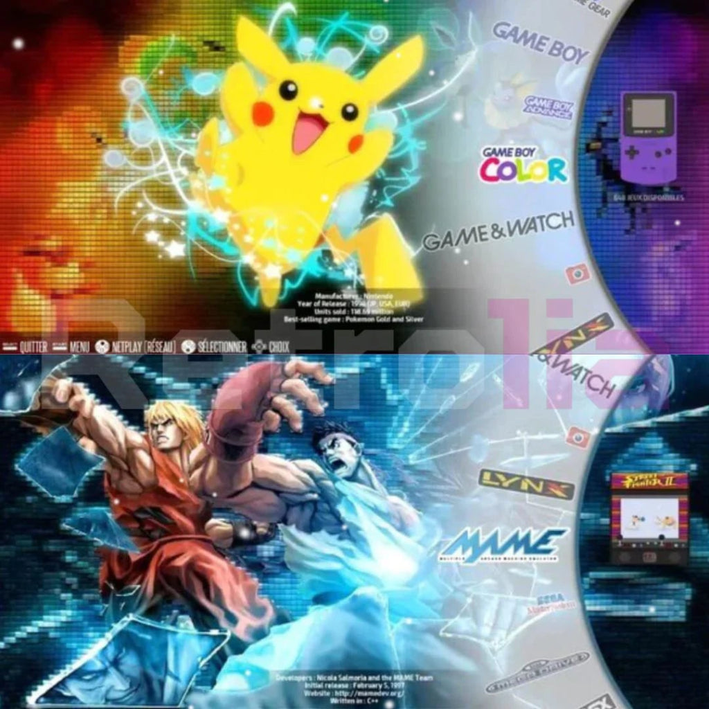 Retro Gaming Console Classic Handheld