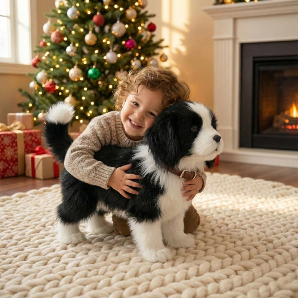 Robot Dog Interactive Puppy Toy Walks Barks Gestures