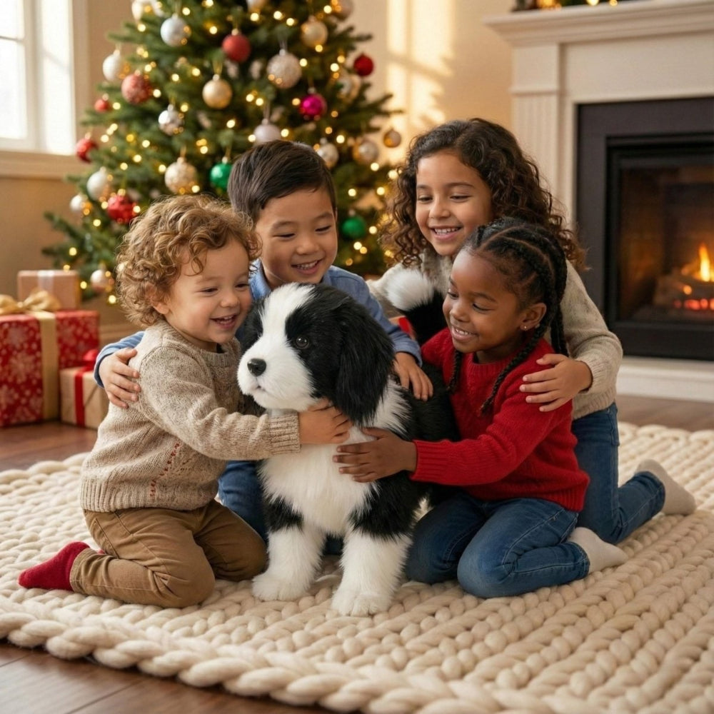 Robot Dog Interactive Puppy Toy Walks Barks Gestures