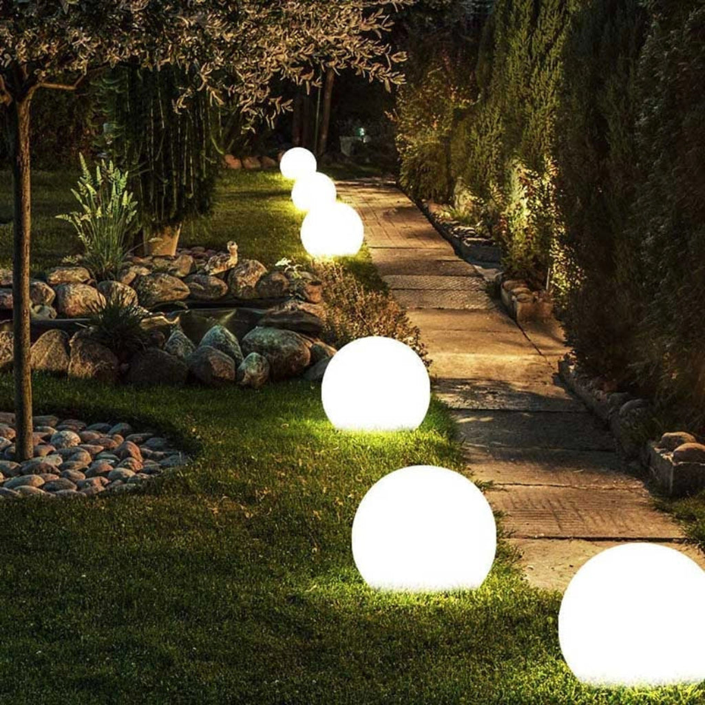 Garden Light Spherical Outdoor LED Ball Lamp Yard Pathway Light