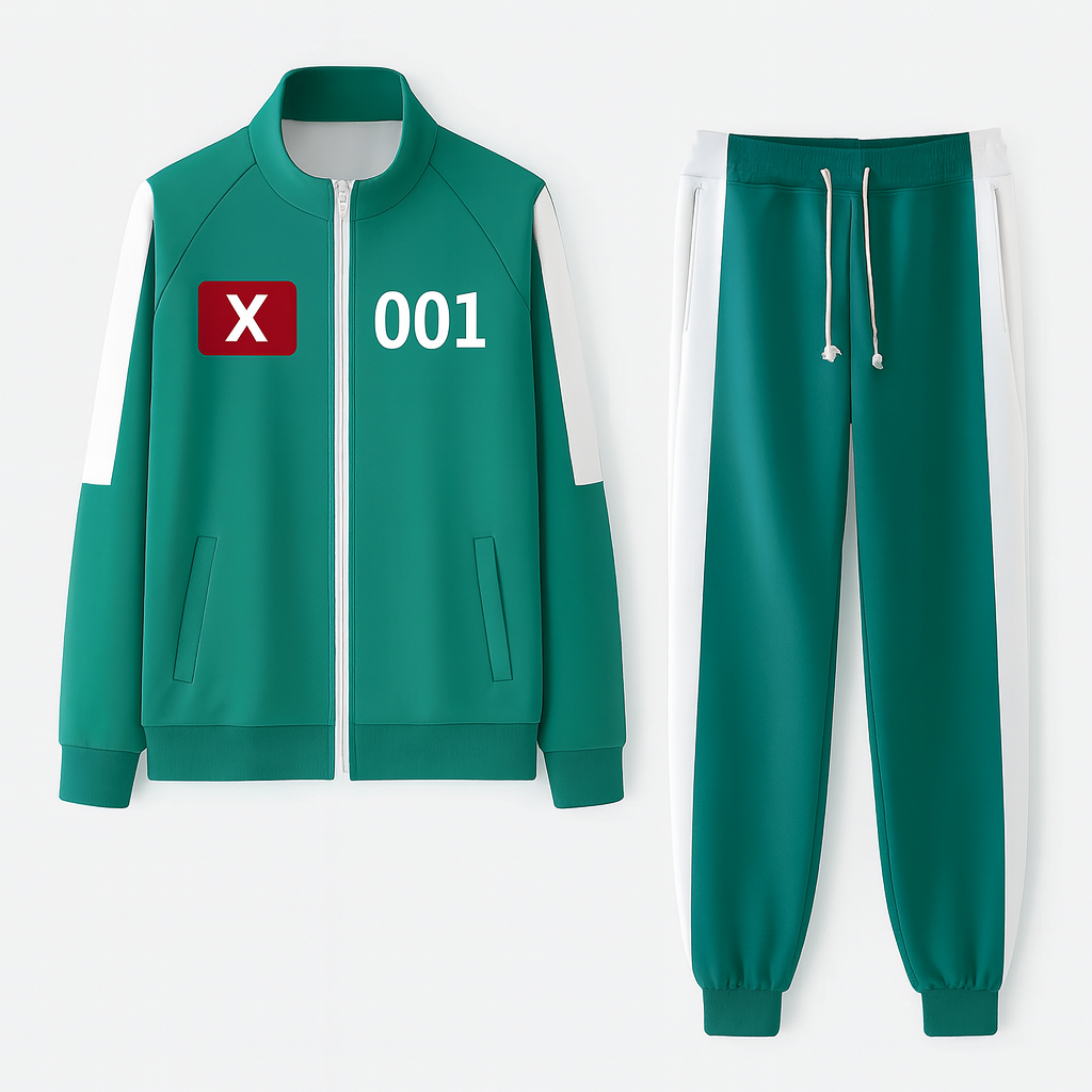 Unisex Tracksuit Set Cosplay Comfortable Stylish Outfit