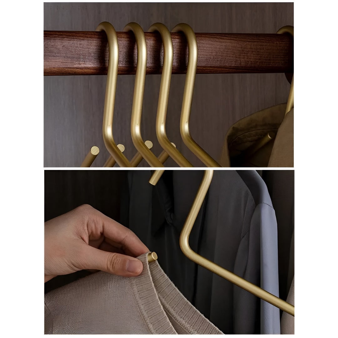 Womens Clothing Hangers Space Saving Heavy Duty Organizer Set