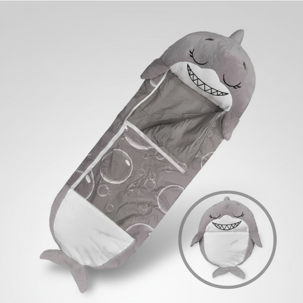 Womens Kids Sleeping Bag Lightweight Hooded Sack